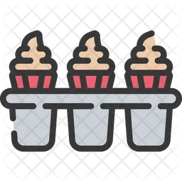 Cupcake tin  Icon