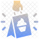 Cupcake To Go Icon