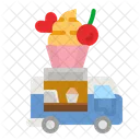 Cupcake-Truck  Symbol