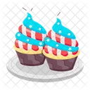 Cupcakes americanos  Ícone