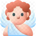 Cupid Love Heart Icon