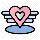 Cupid Valentines Day Heart Icon