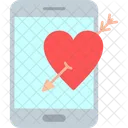 Cupid Love Heart Icon