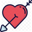 Cupid Arrow In Love February Icon