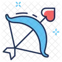 Cupid Bow Cupid Arrow Archery Icon