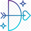 Cupid Bow Cupid Arrow Romance Icon