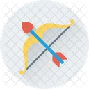 Cupid Bow Heart Icon