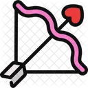 Cupid Bow Love Arrow Icon