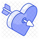 Cupid Heart Love Icon