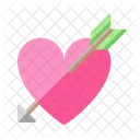 Arrow Heart Cupid Icon