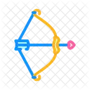 Cupid Bow Arrow Icon