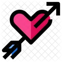Cupid Bow Love Icon
