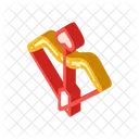Cupid Bow Arrow Icon
