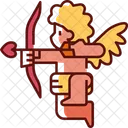 Cupid Arrow Romance Icon