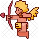 Cupid Arrow Romance Icon