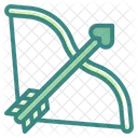 Cupid Heart Bow Icon