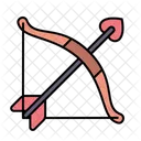 Cupid Bow Arrow Icon