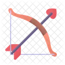 Cupid Bow Arrow Icon