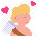 Flat Cupid Icon