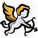 Cupid Love Heart Icon