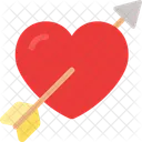 Cupid Love Heart Icon