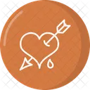 Cupids Arrow Arrow Love Icon