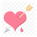 Cupids Arrow Arrow Love Icon