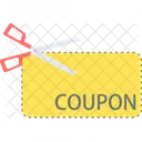 Cupom Desconto Voucher Ícone