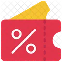 Cupom Desconto Voucher Ícone