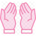 Cupped Hand Gesture Icon