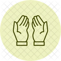 Cupped hand  Icon