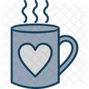 Cups Coffee Tea Icon