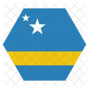 Curacao National Country Icon