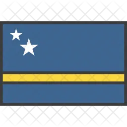 Curacao Flag Icône