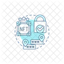 Nft Digital Secure Icon