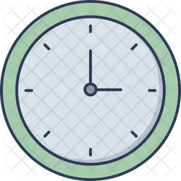 Curcular Clock  Icon