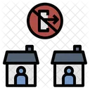 Quarantine Lockdown Curfew Icon