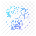 Digital Nomad Curiosity Icon Open Mind Icon