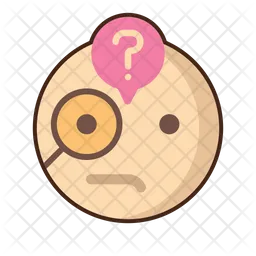Curious Emoji Icon