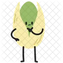 Curious pistachio  Icon