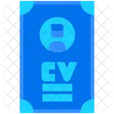 Curirculum Vitae Resume Bio Data Icon