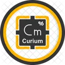 Curium Preodic Table Preodic Elements Icon