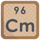 Curium Periodic Table Chemists Icon