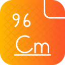 Curium Periodic Table Chemistry Icon