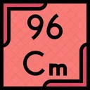 Curium Periodic Table Chemistry Icon