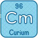 Curium Chemistry Periodic Table Icon