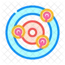 Curling Hiver Sport Icône