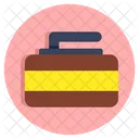 Curling Rock Curling Iron Sports Equipment Icon