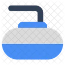 Curling Rock  Icon