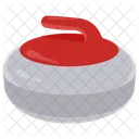 Curling Stone Granite Rock Curling Game Icon